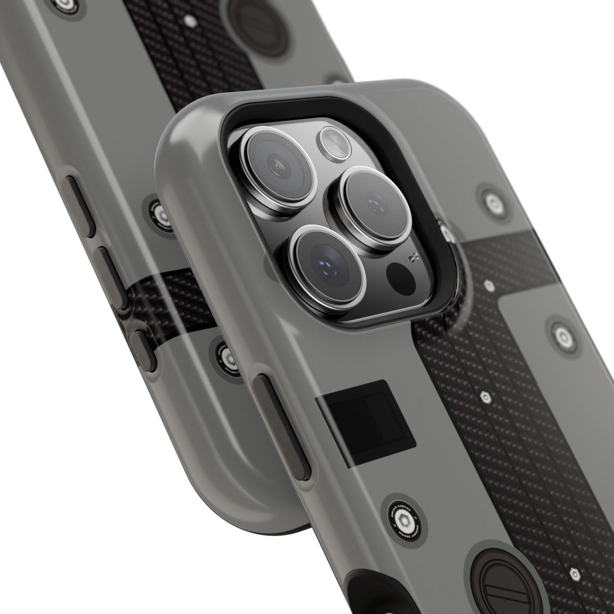 Gray K Series Engine Phone Case