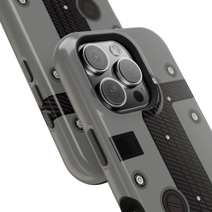 Gray K Series Engine Phone Case