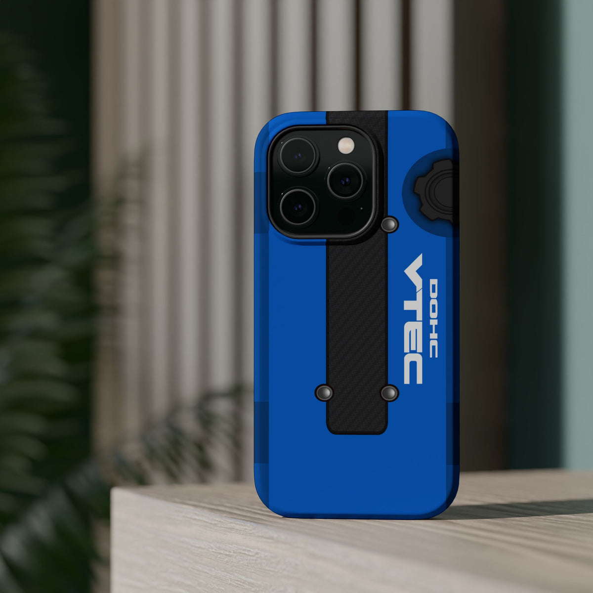 Blue B Series Engine Phone Case