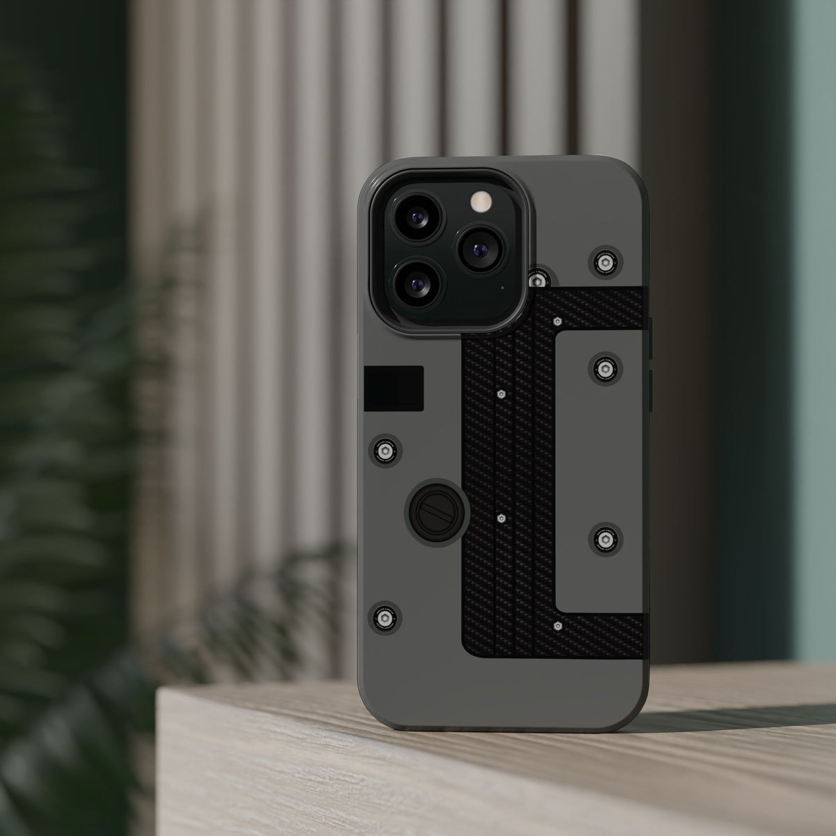 Gray K Series Engine Phone Case