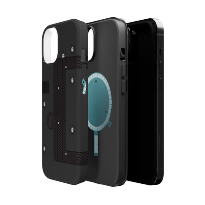 Black K Series Engine Phone Case