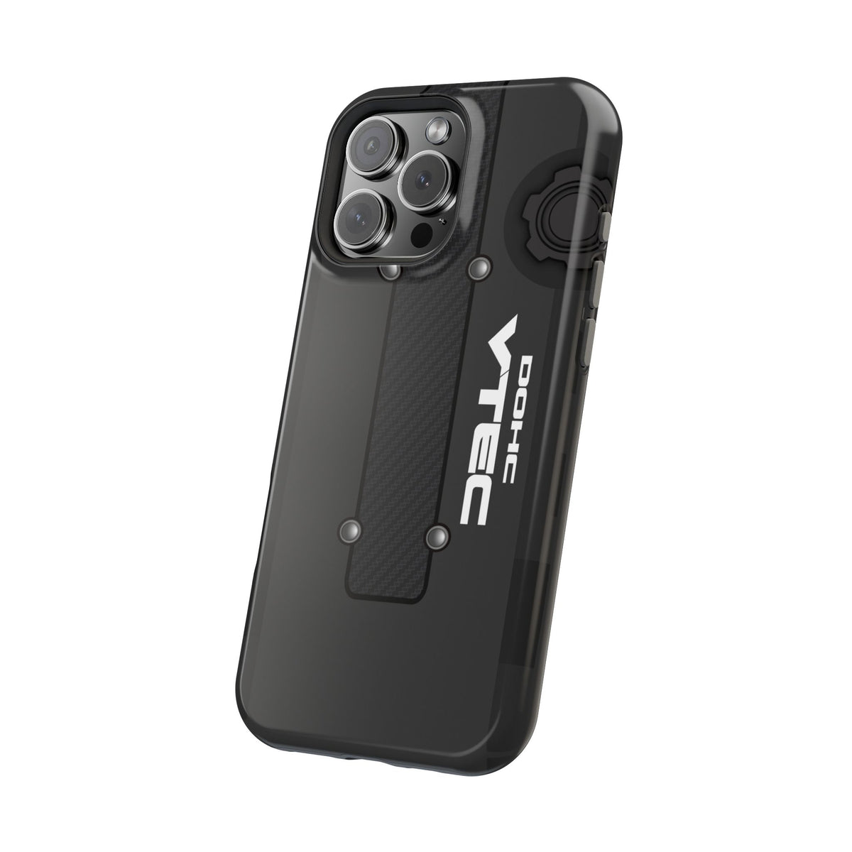 Black B Series Engine Phone Case