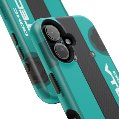 Teal B Series Engine Phone Case