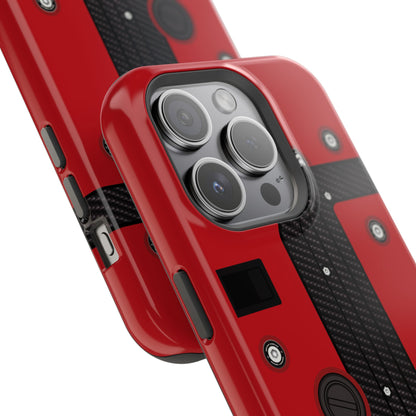 Red K Series Engine Phone Case