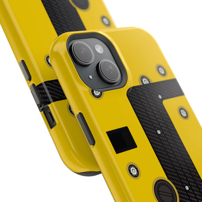 Yellow K Series Engine Phone Case