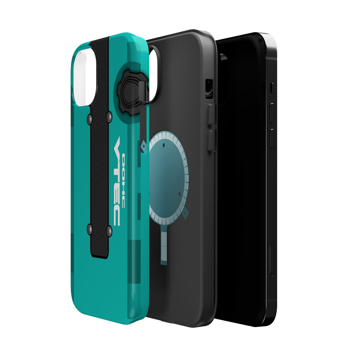 Teal B Series Engine Phone Case