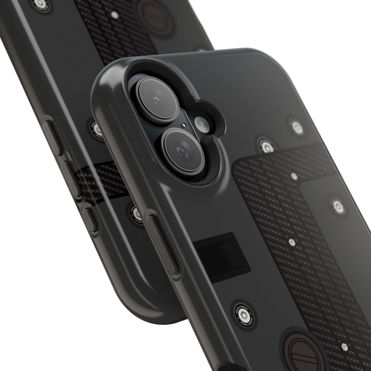 Black K Series Engine Phone Case