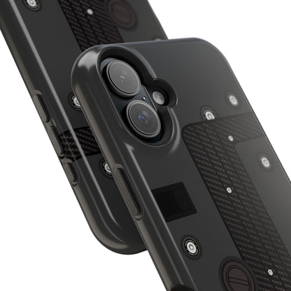Black K Series Engine Phone Case