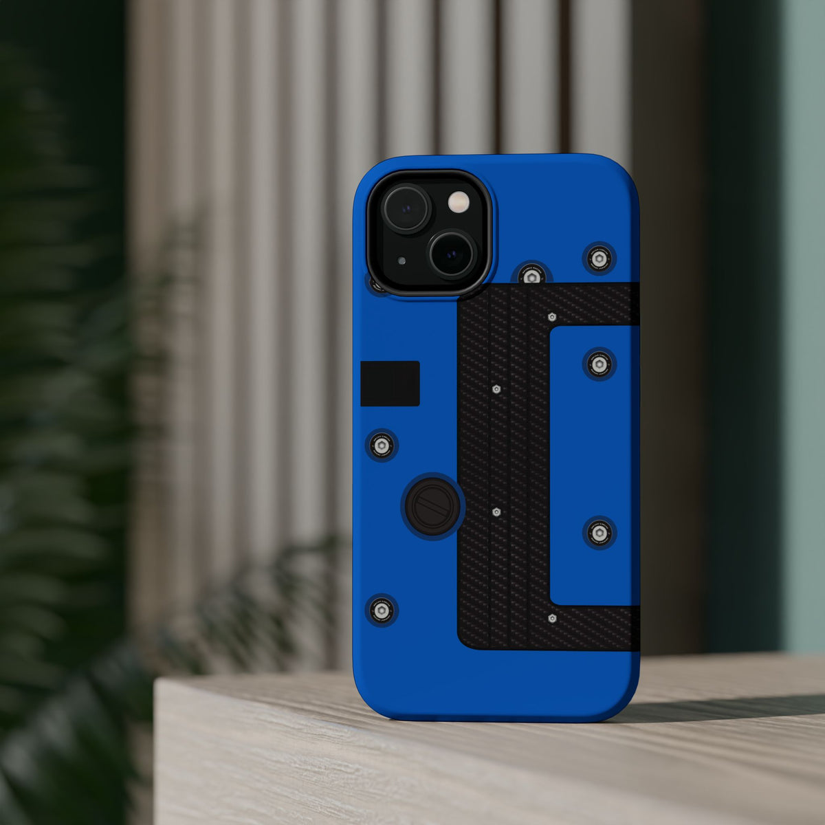 Blue K Series Engine Phone Case