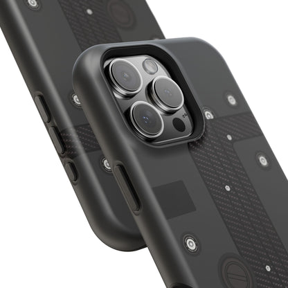 Black K Series Engine Phone Case