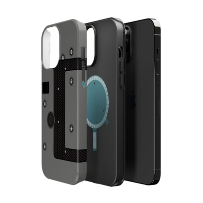 Gray K Series Engine Phone Case