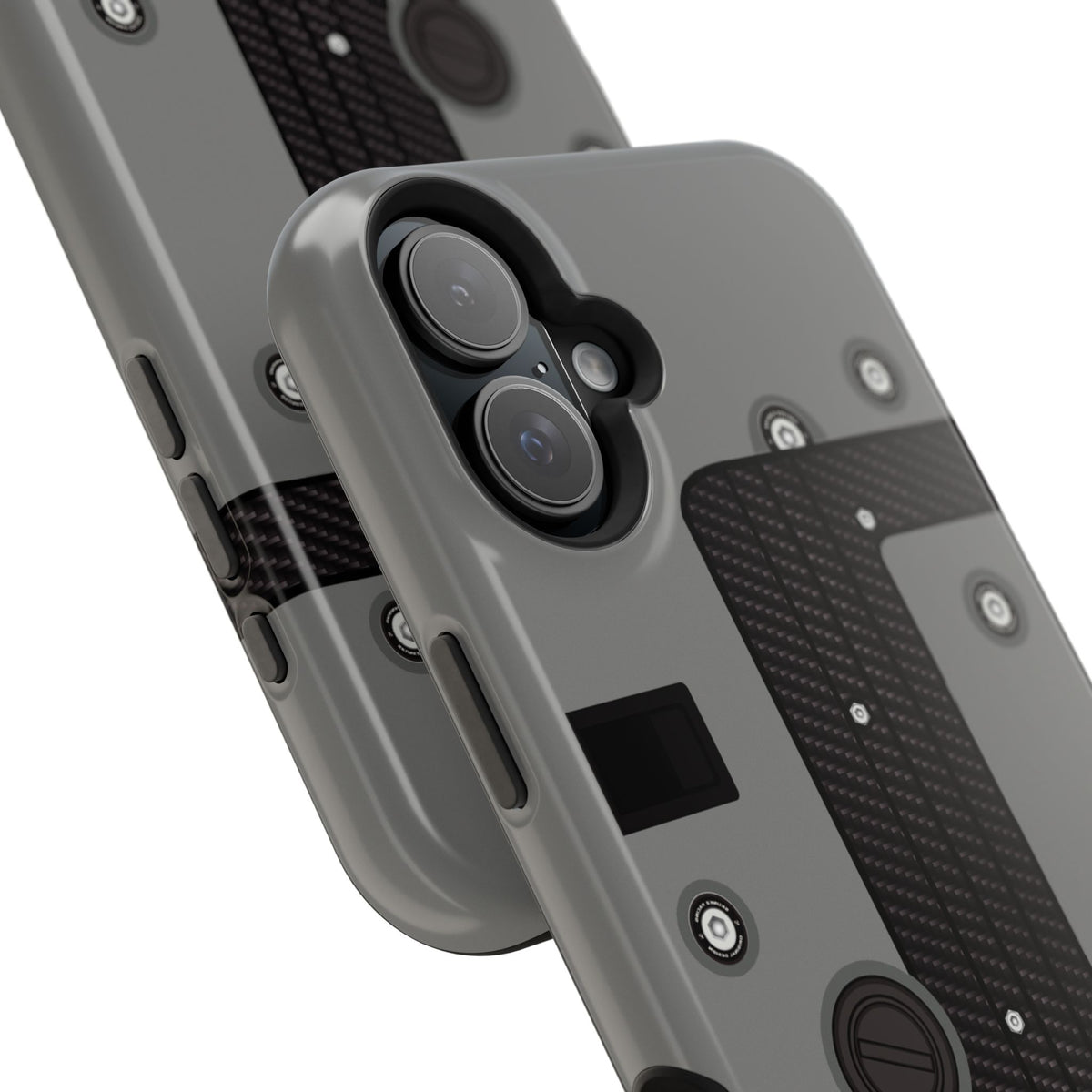 Gray K Series Engine Phone Case