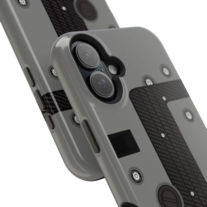 Gray K Series Engine Phone Case
