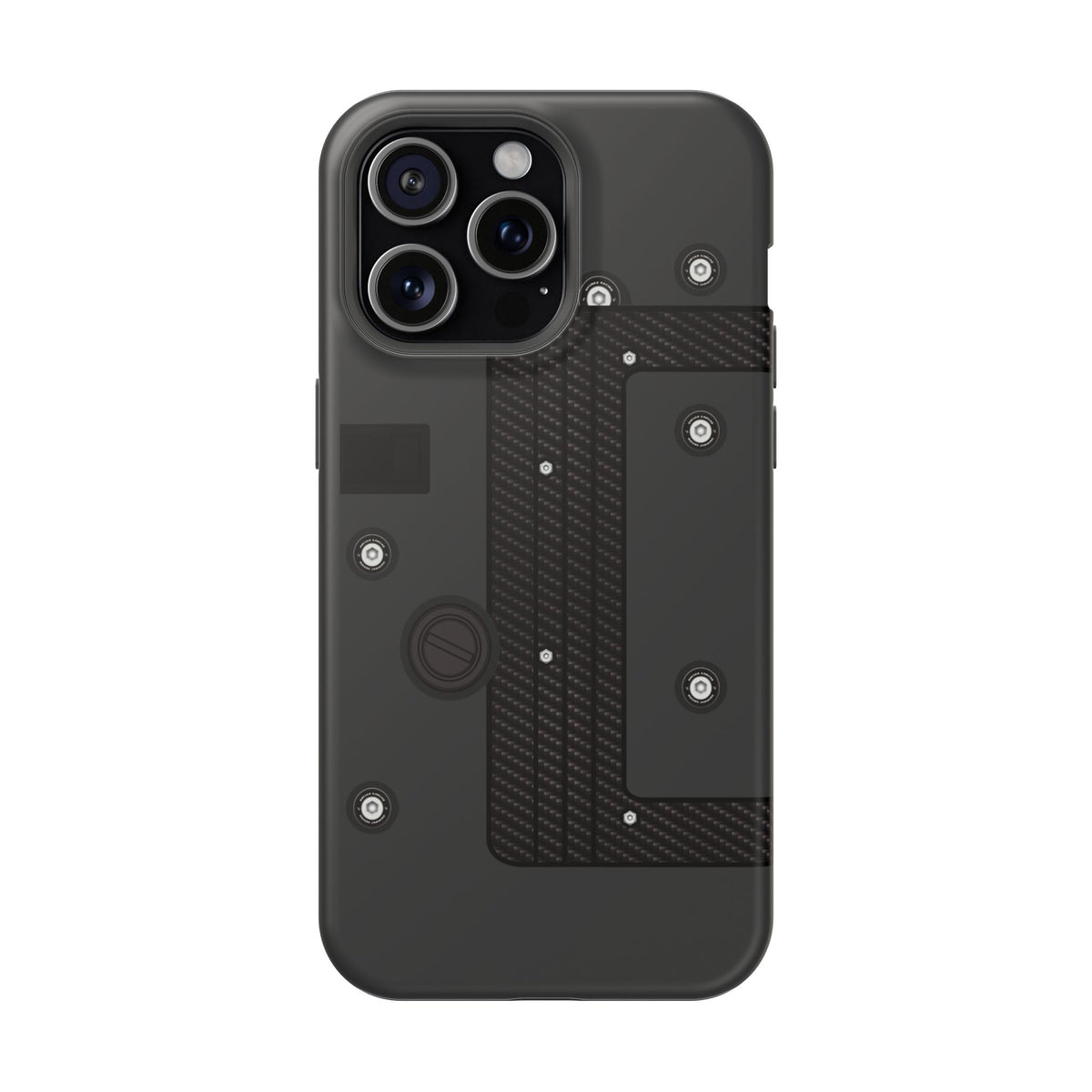 Black K Series Engine Phone Case