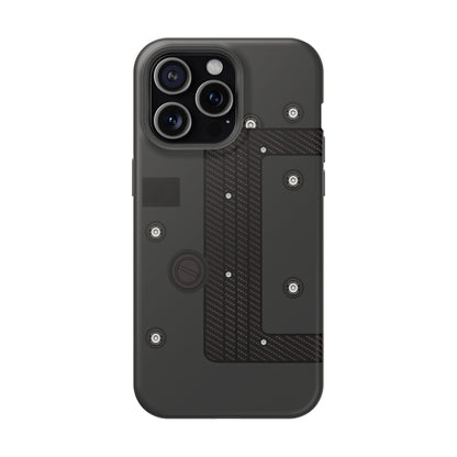 Black K Series Engine Phone Case
