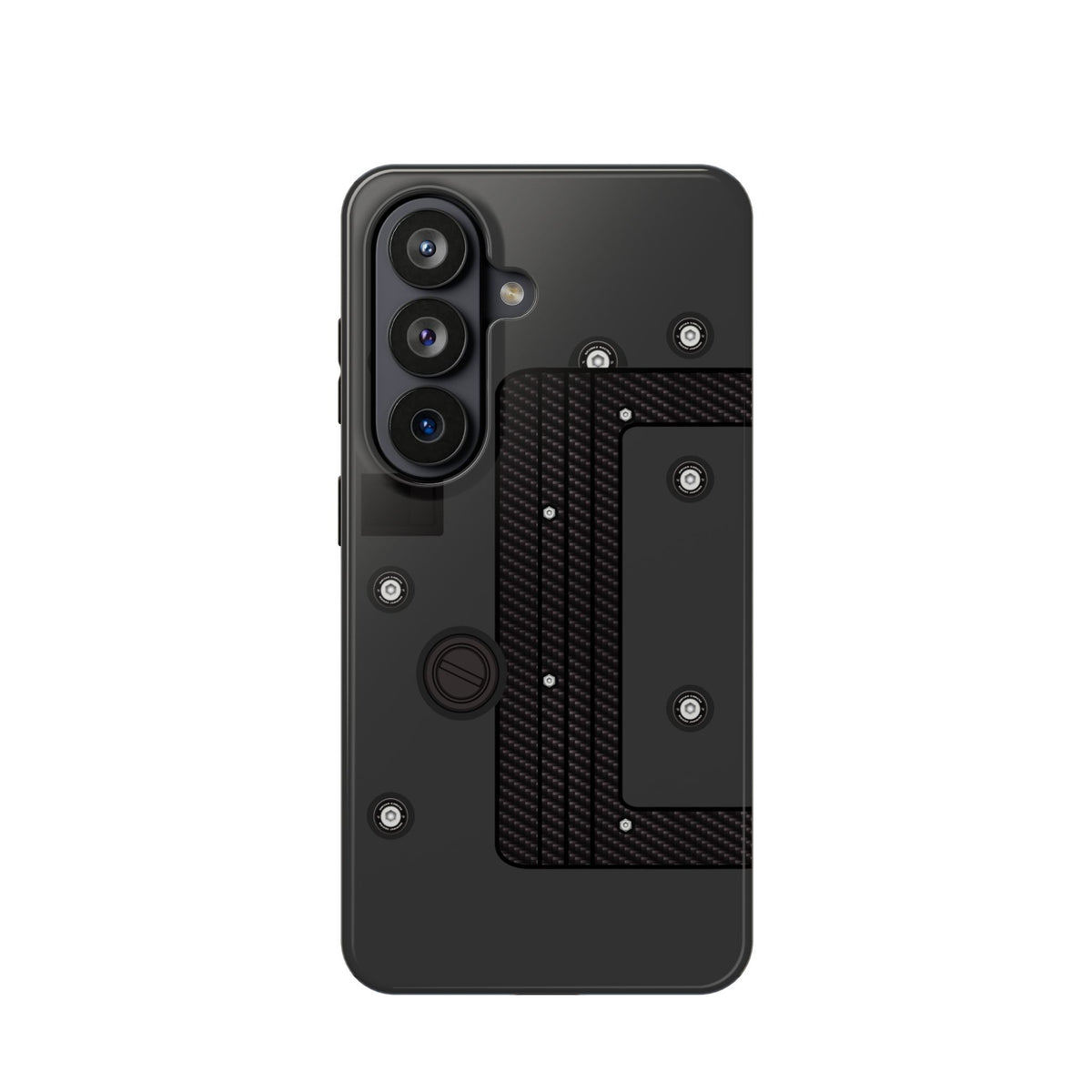 Black K Series Engine Phone Case