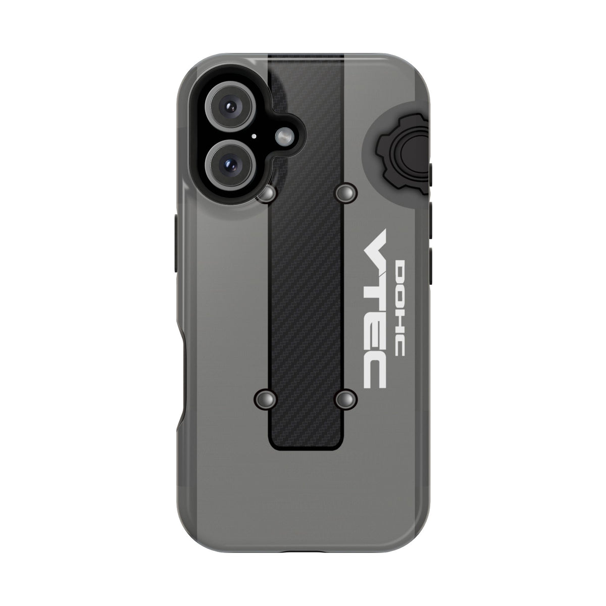 Gray B Series Engine Phone Case
