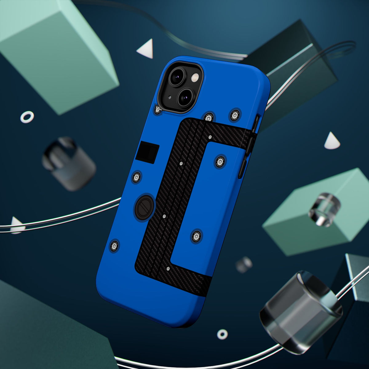 Blue K Series Engine Phone Case