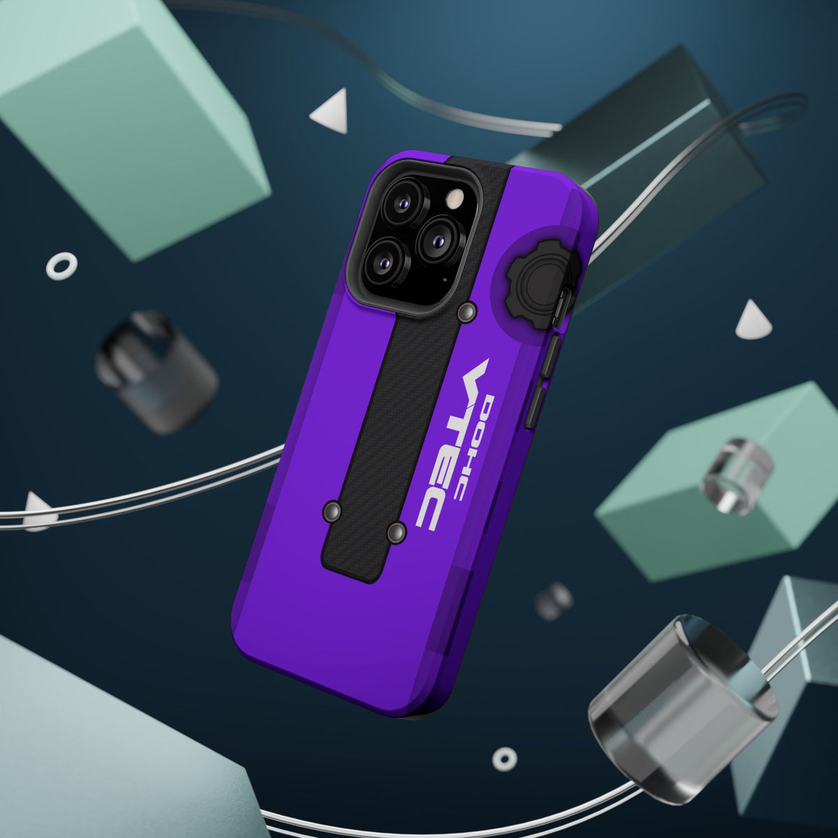 Purple B Series Engine Phone Case