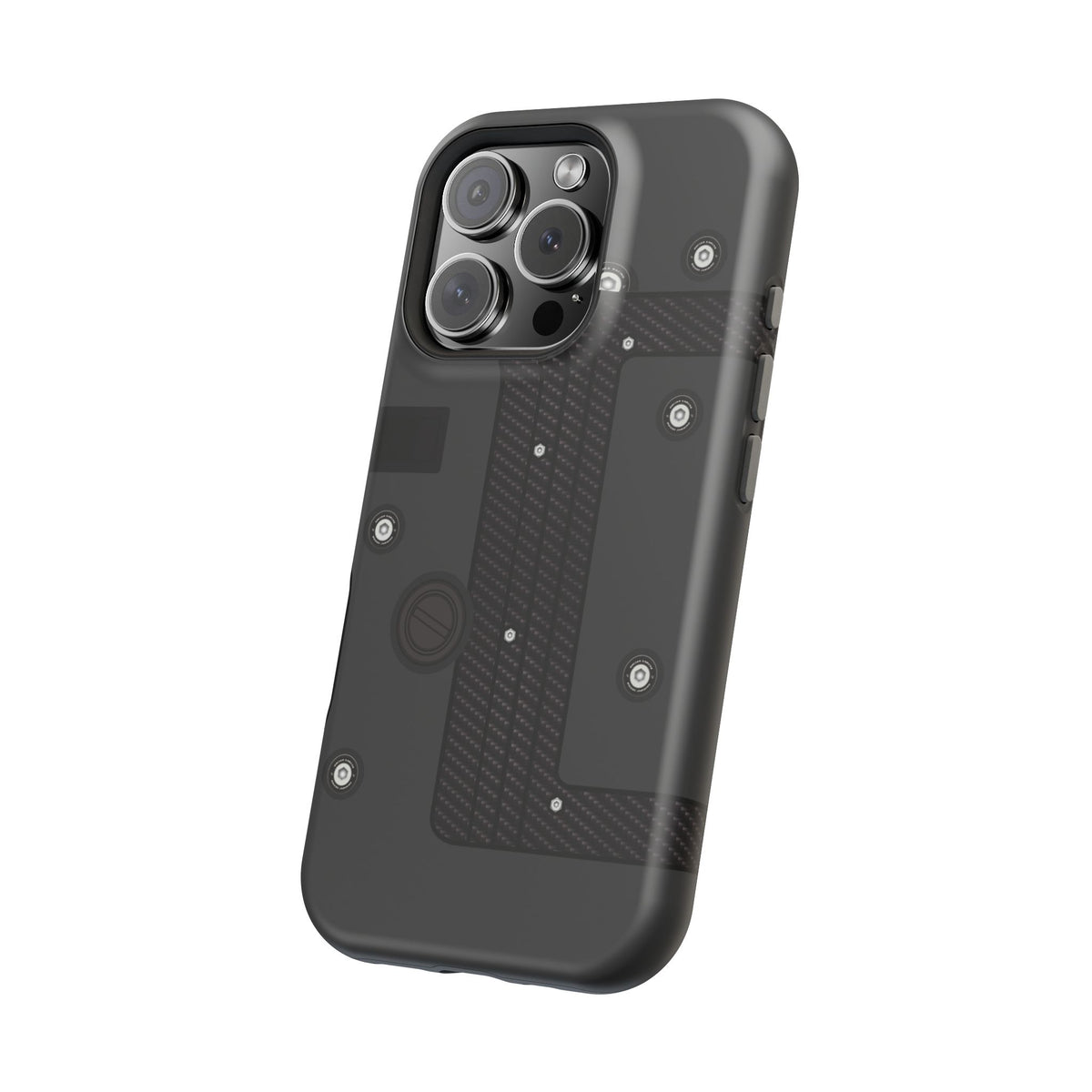 Black K Series Engine Phone Case