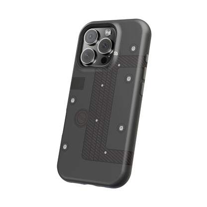 Black K Series Engine Phone Case