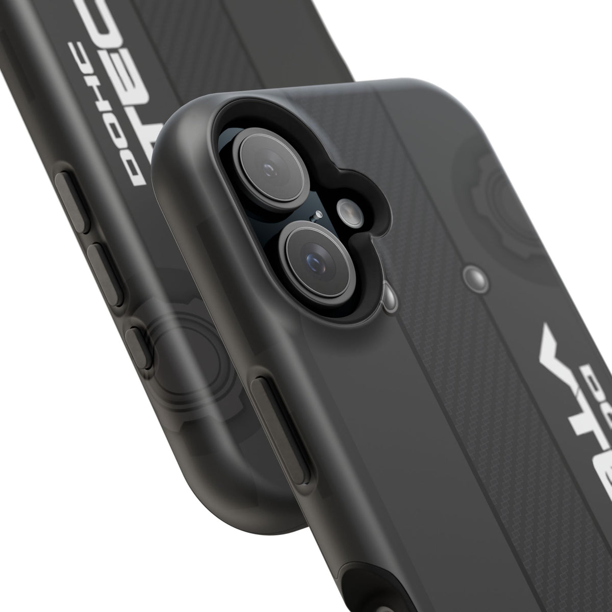 Black B Series Engine Phone Case