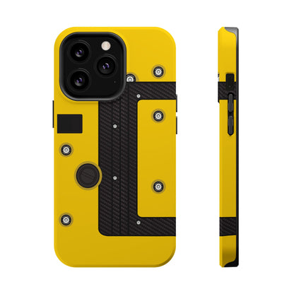 Yellow K Series Engine Phone Case