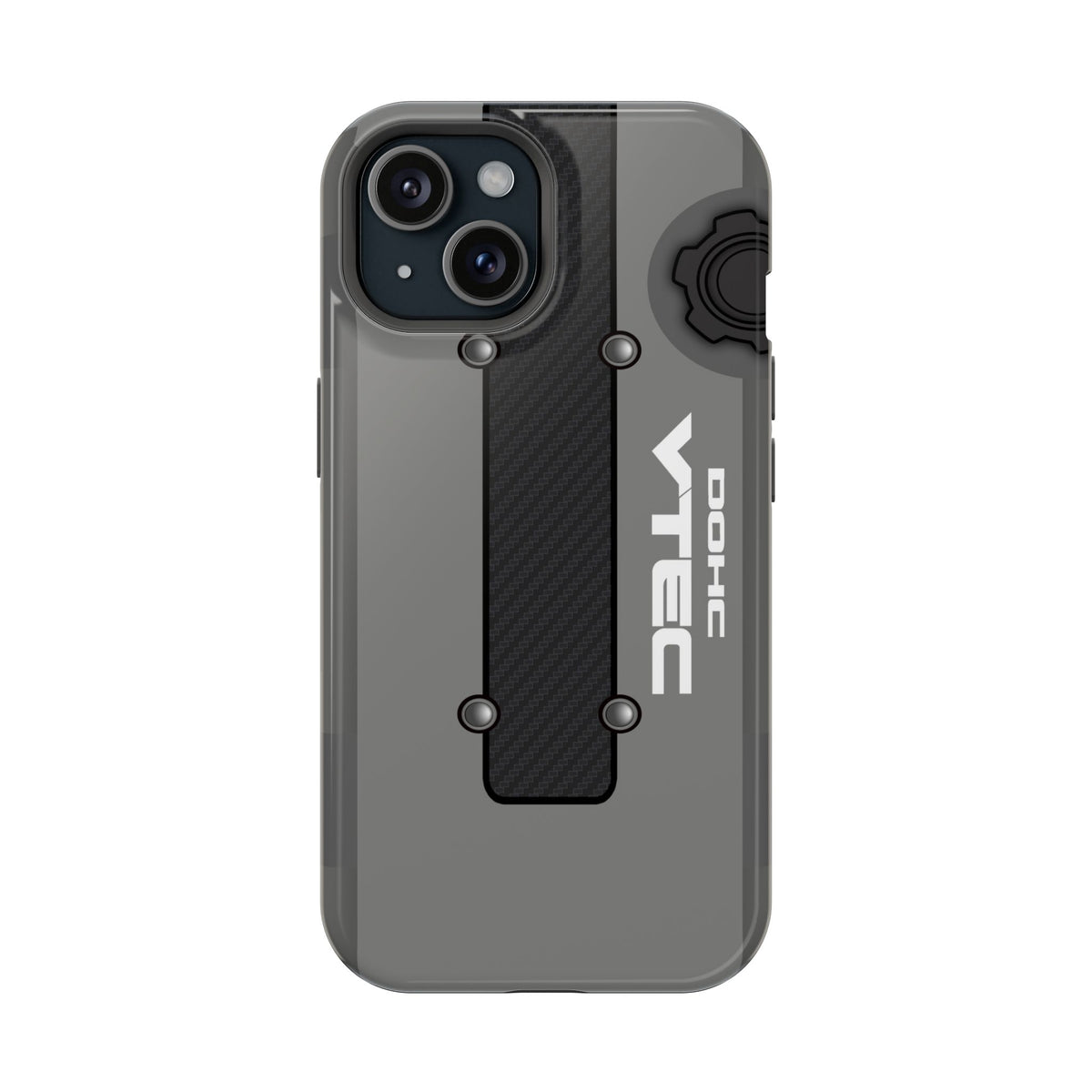 Gray B Series Engine Phone Case