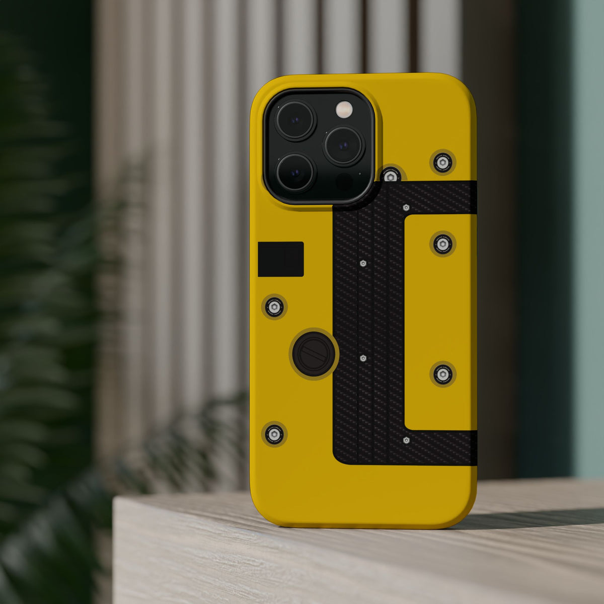 Yellow K Series Engine Phone Case