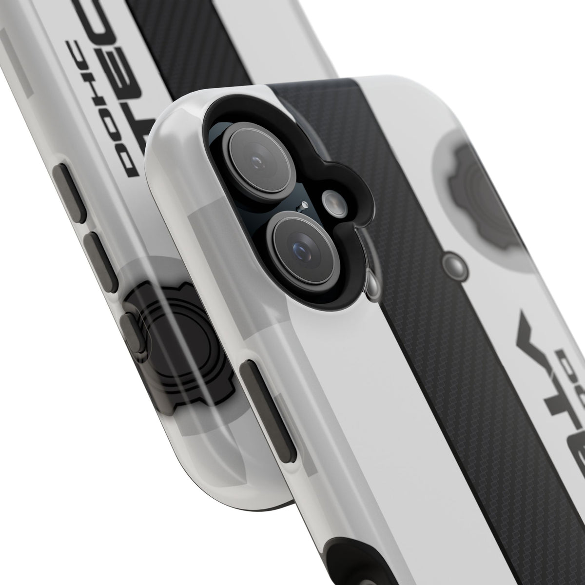 White B Series Engine Phone Case