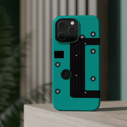 Teal K Series Engine Phone Case