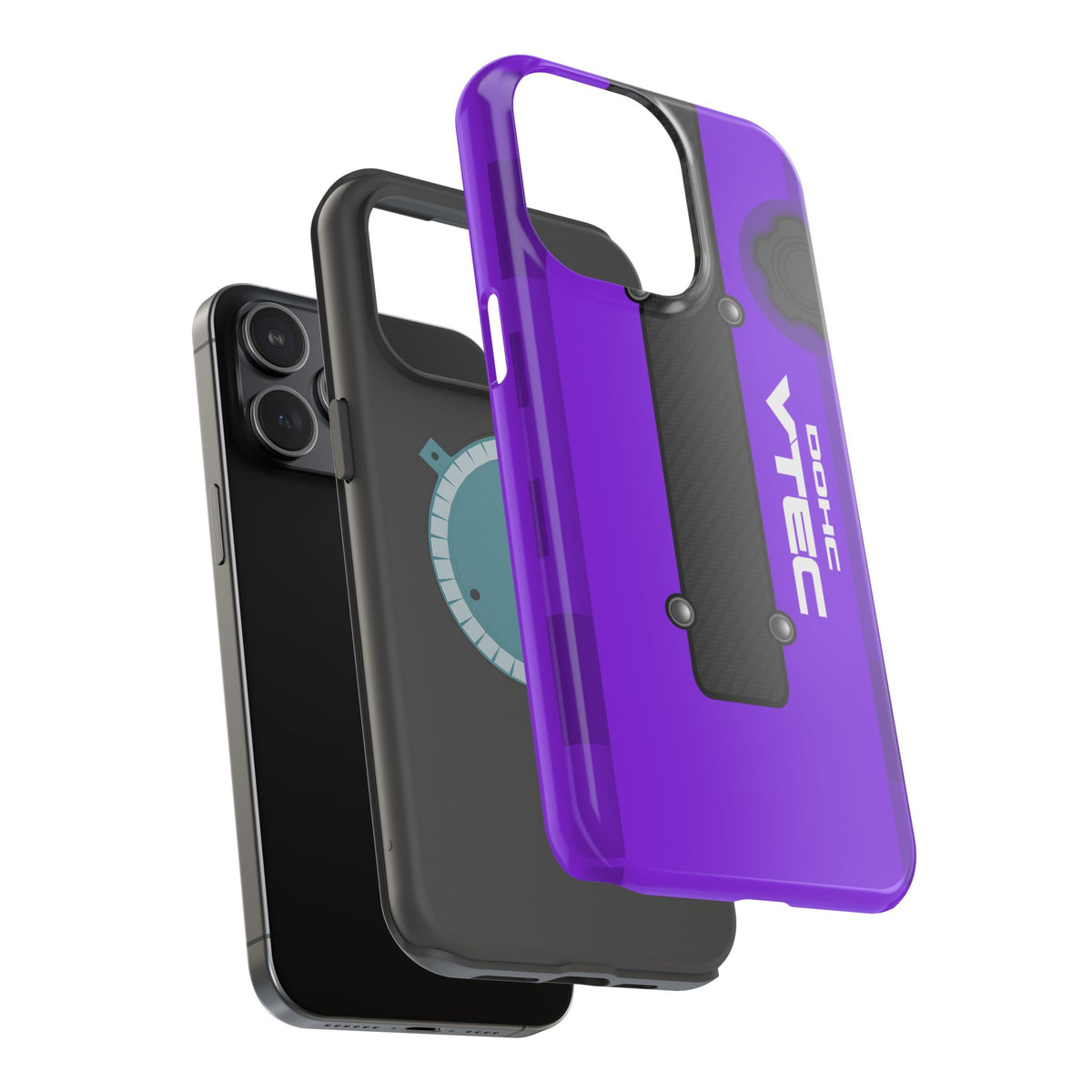 Purple B Series Engine Phone Case