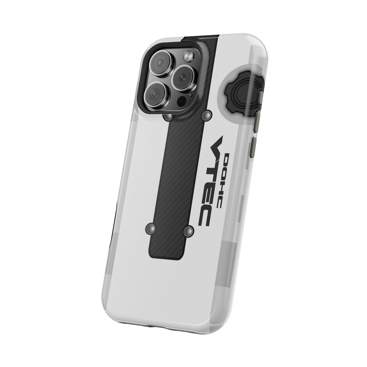 White B Series Engine Phone Case