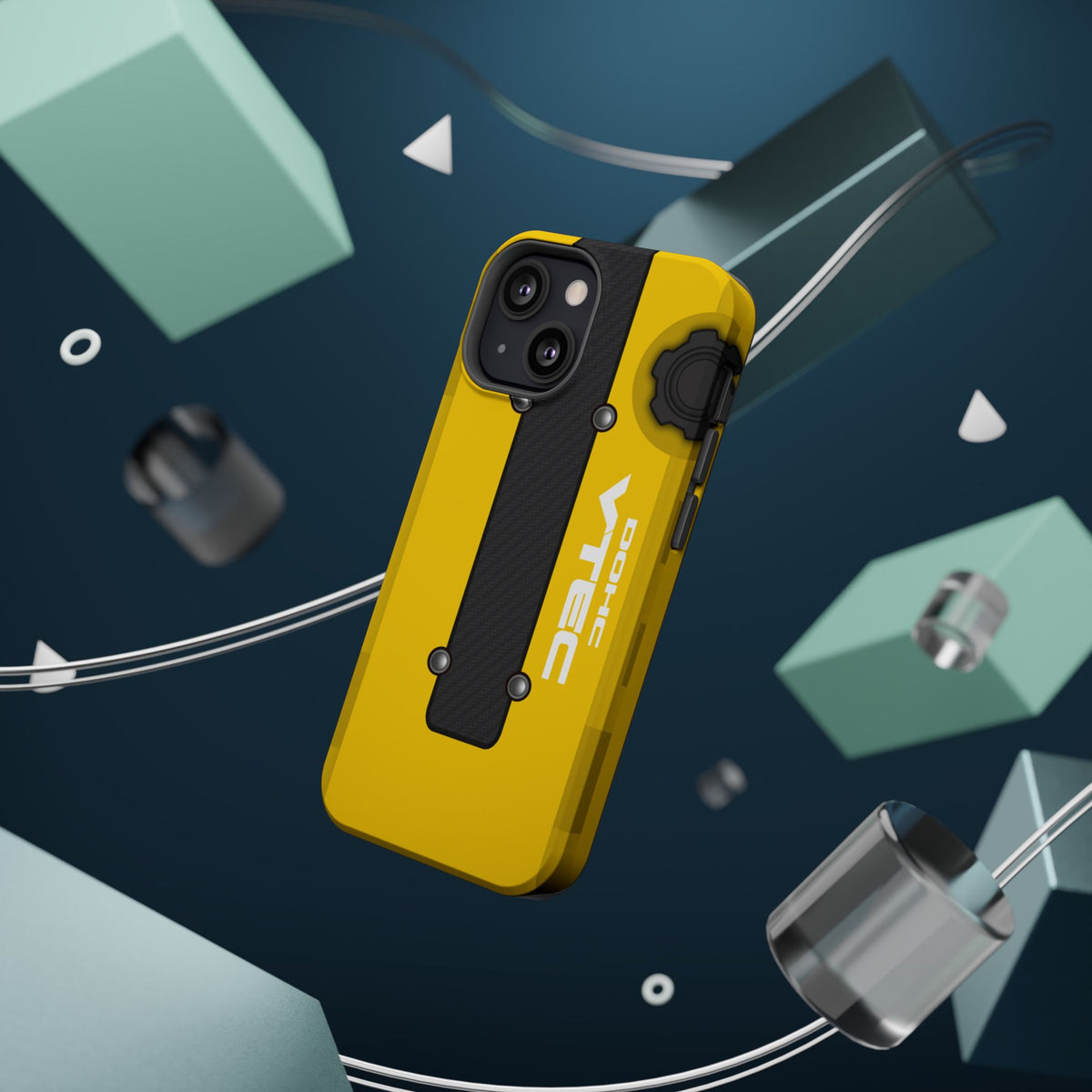 Yellow B Series Engine Phone Case