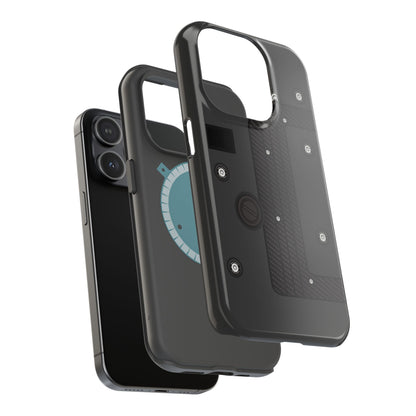 Black K Series Engine Phone Case