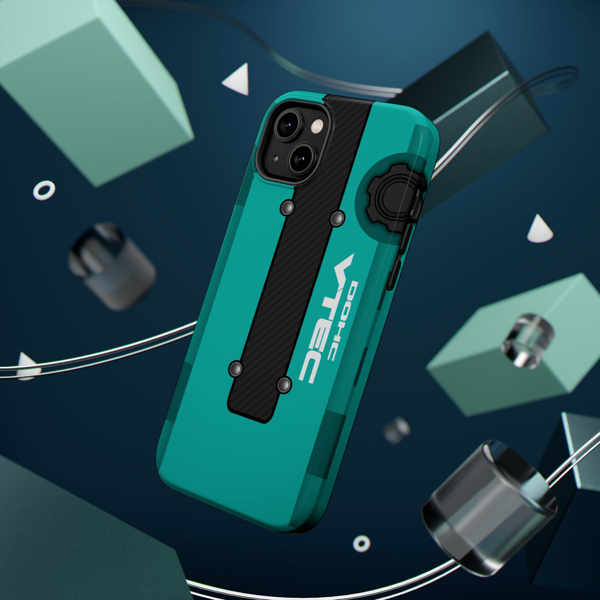 Teal B Series Engine Phone Case