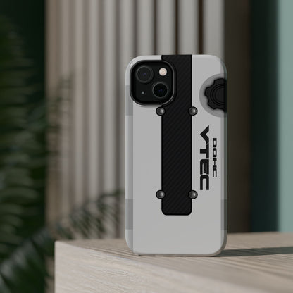White B Series Engine Phone Case