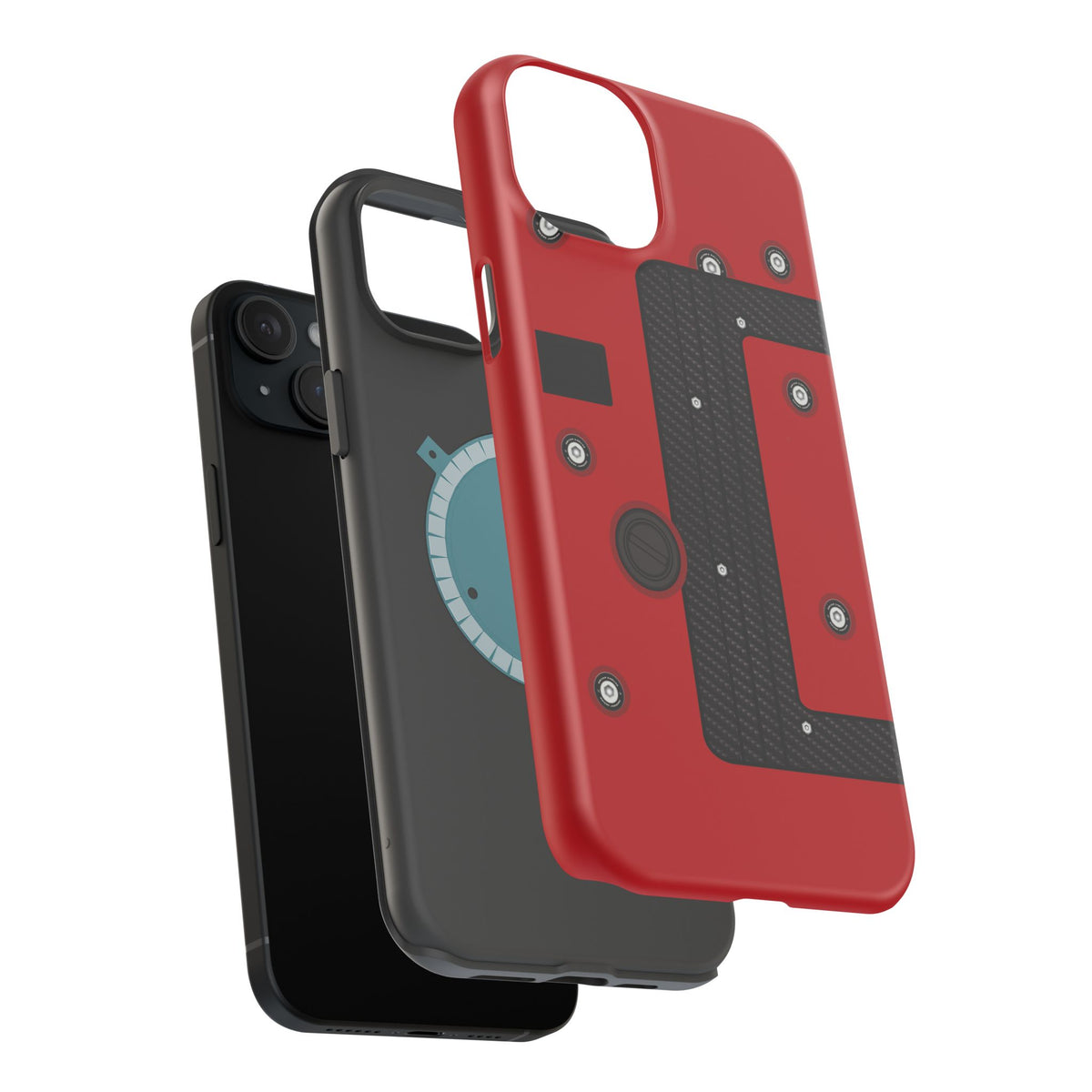 Red K Series Engine Phone Case