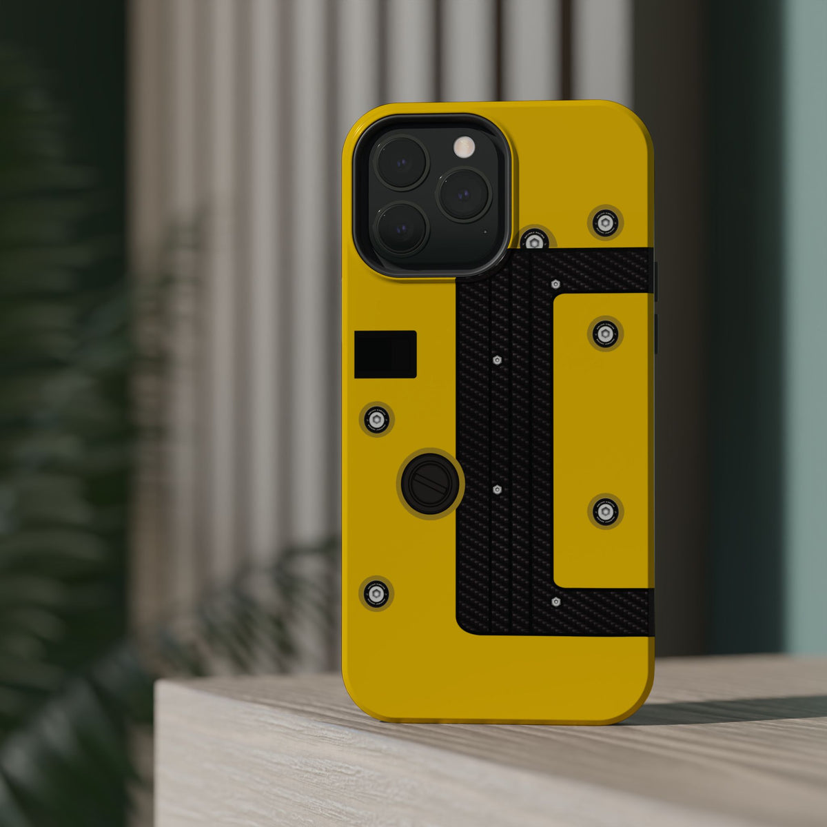 Yellow K Series Engine Phone Case