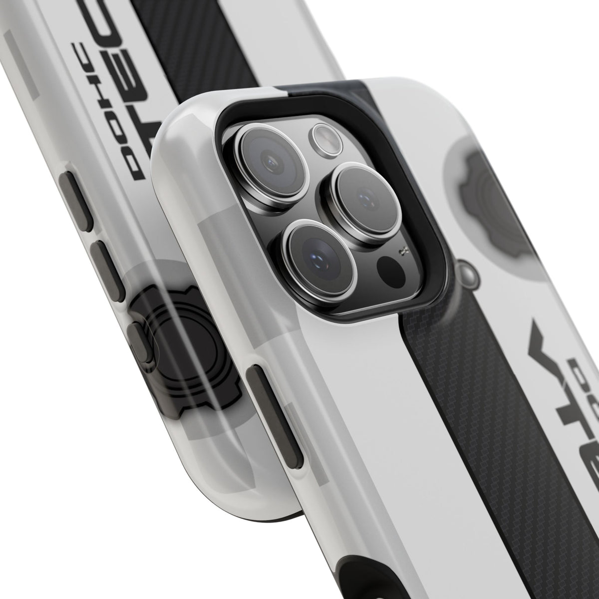 White B Series Engine Phone Case