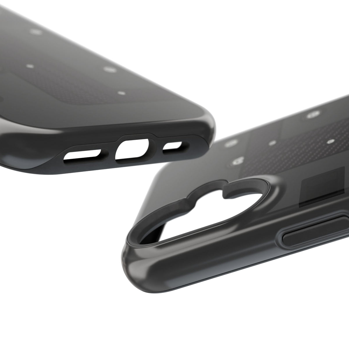Black K Series Engine Phone Case