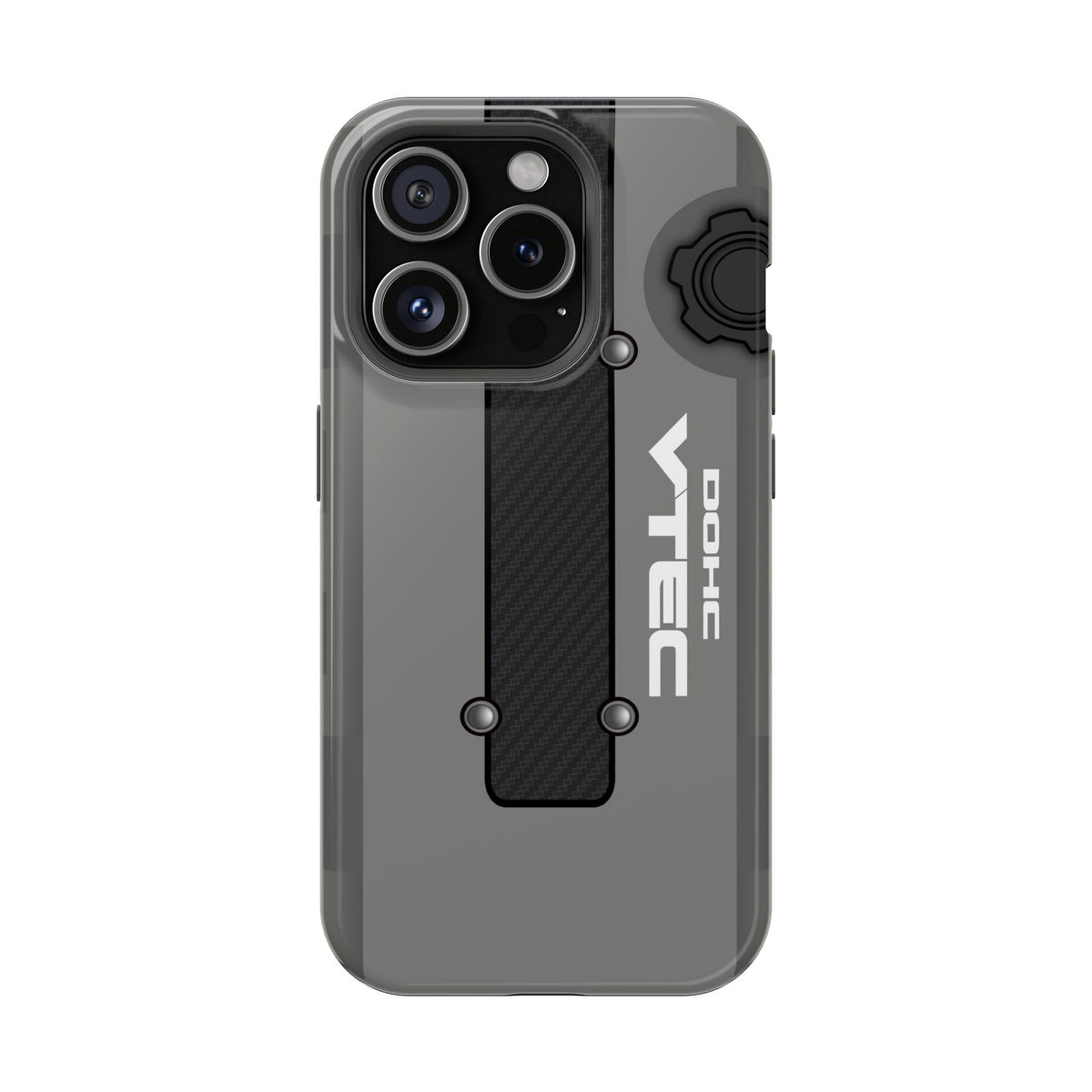 Gray B Series Engine Phone Case