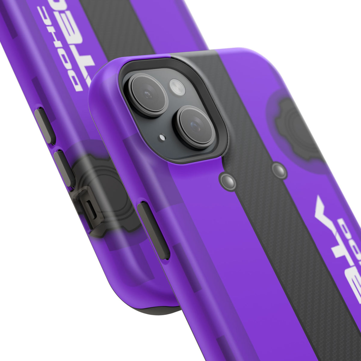 Purple B Series Engine Phone Case