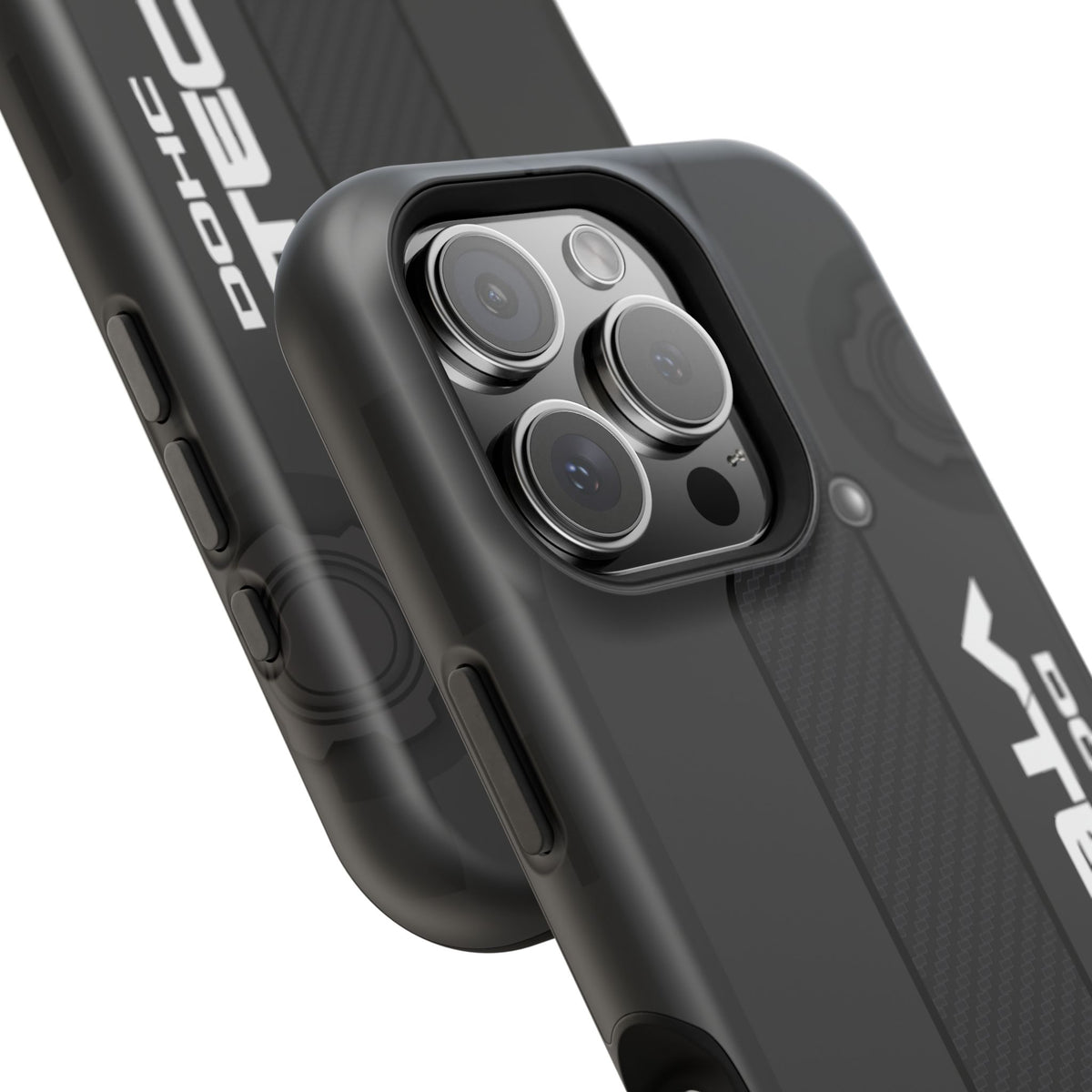 Black B Series Engine Phone Case