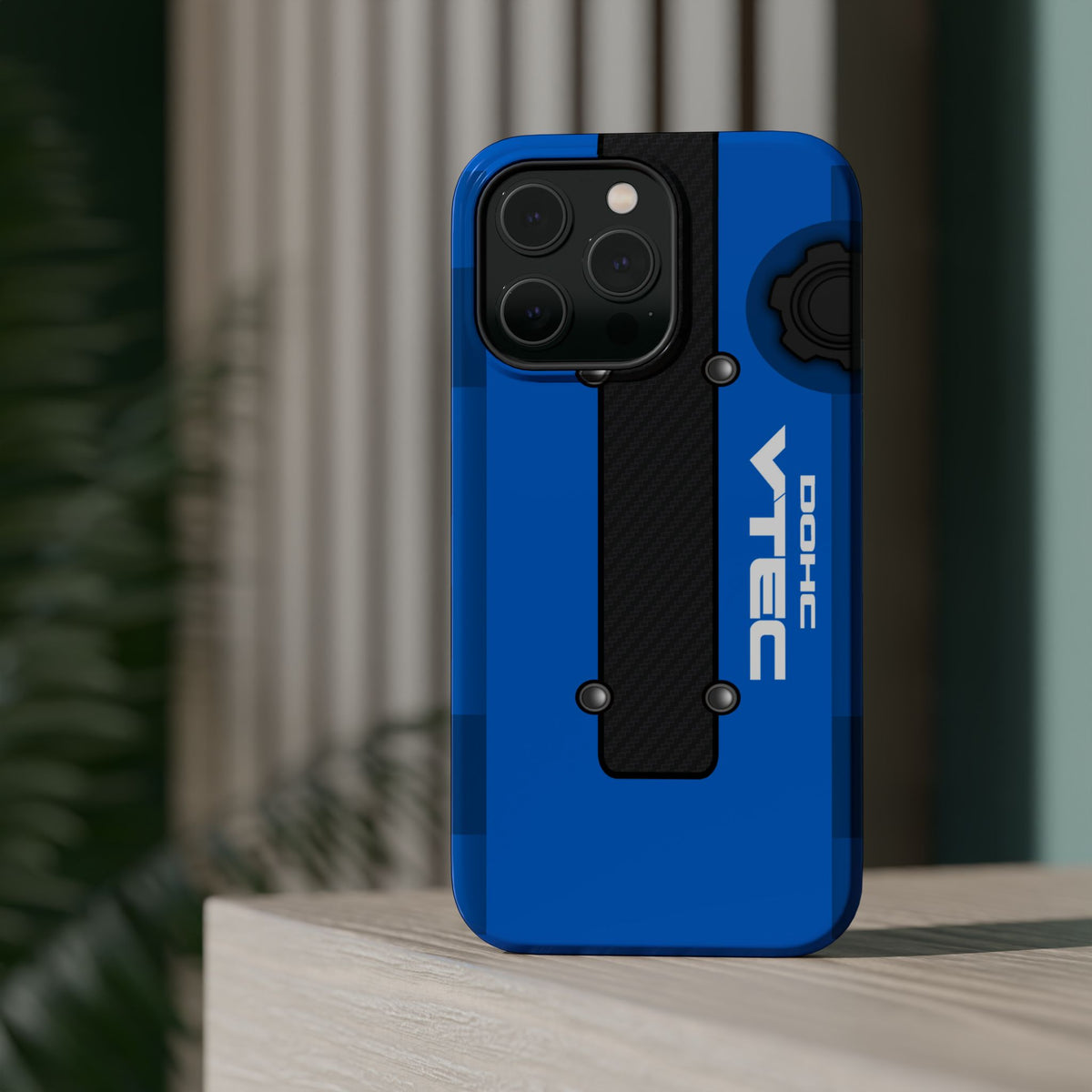Blue B Series Engine Phone Case
