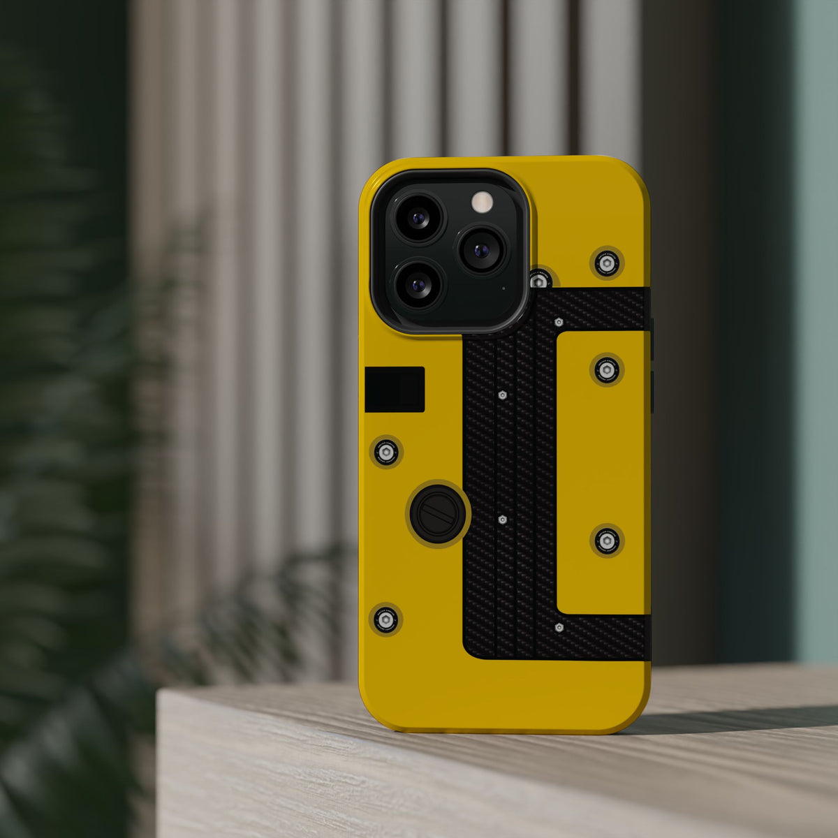 Yellow K Series Engine Phone Case