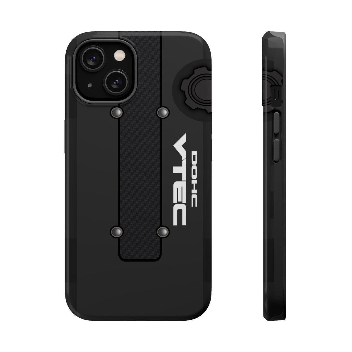 Black B Series Engine Phone Case