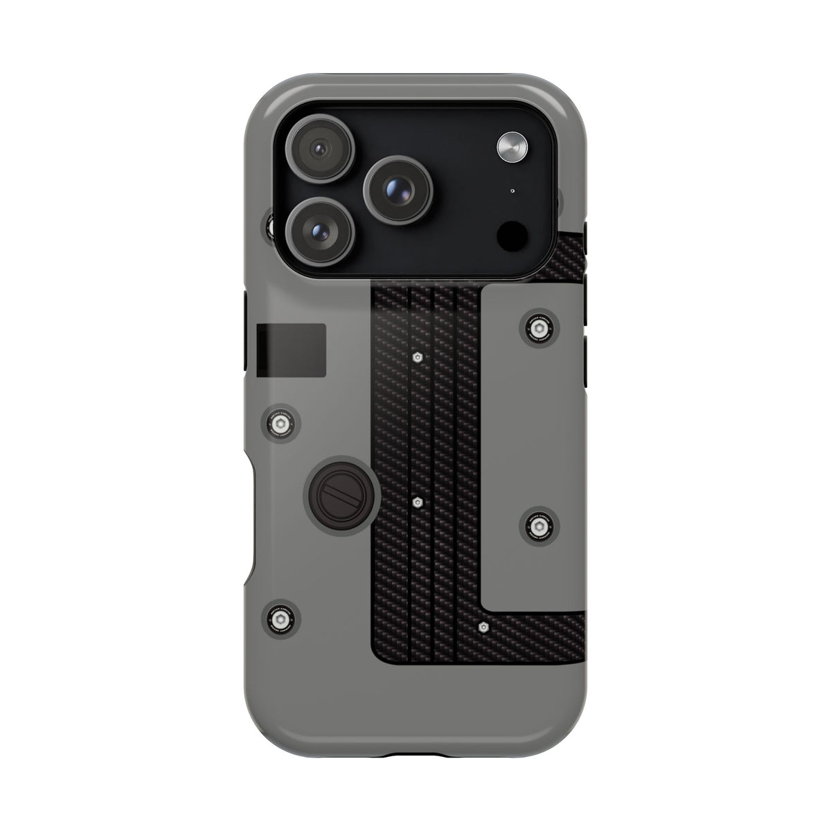 Gray K Series Engine Phone Case