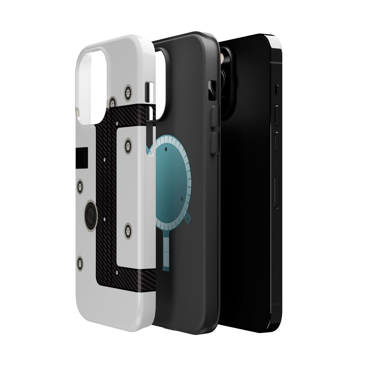 White K Series Engine Phone Case