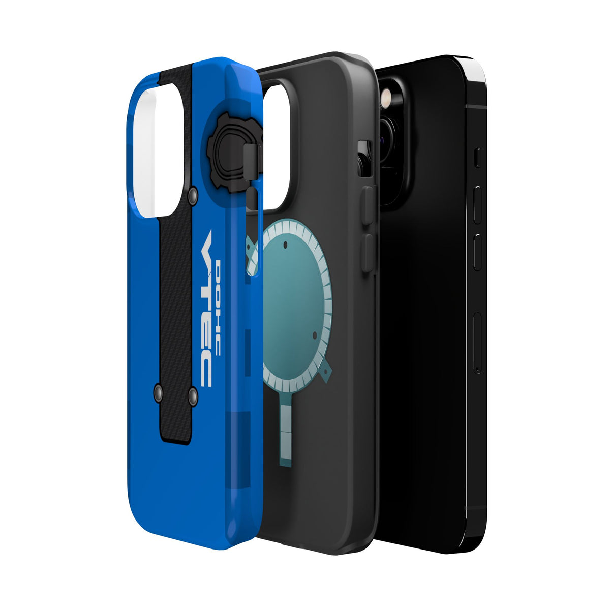 Blue B Series Engine Phone Case